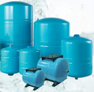 AQUAFOS PRESSURE CONTAINERS VARIOUS NUMBERS VERTICAL AND HORIZONTAL