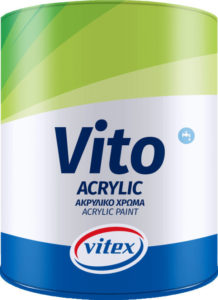 Vitex Vito Ακρυλικό Λευκό 3lt