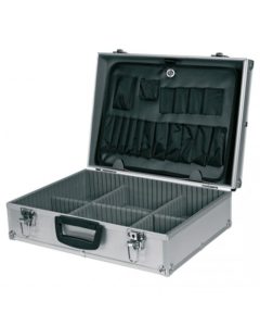TOPEX Aluminum toolbox with partitions 79R220