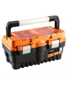 NEO TOOLS Toolbox with 18 "tray 84-102