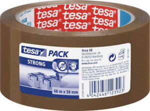 Tesa Ταινία Συσκευασίας 57168 Καφέ Αθόρυβη 50mm x 66m