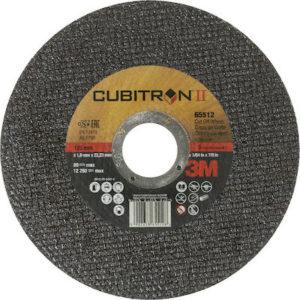 3M™ Cubitron™ II Δίσκος Κοπής 65512-65513-125ΜΜ Χ 1ΜΜ